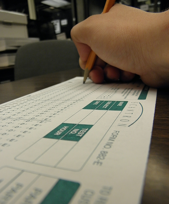 Scantrons back on sale on campus