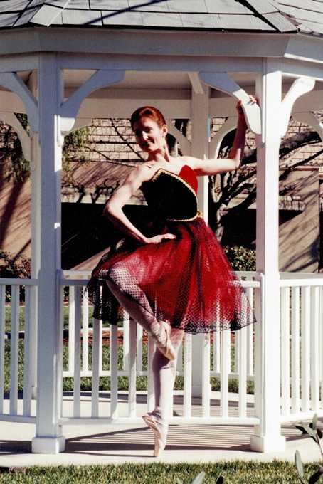 Margaret Kenrick posing in a promo shot for the Valley Dance Theaters production of Carmen.