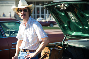 “Dallas Buyers Club” is a story of a homophobic rodeo cowboy who becomes transformed by his circumstances. Mathew McConaughey plays an AIDS patient, Ron Woodroof, with enough salt to make you forget McConaughey’s general appeal.  Woodruff rebels against the experimental treatment prescribed, AZT, and decides to fight the disease his own way, as the drug does more damage than good.  The film picks up  when Woodroof travels to Mexico to purchase alternative medication and smuggles them into Dallas. He turns his smuggling into the Dallas Buyers Club, where members pay a fee for the medication.  His business receives help from transsexual AIDS patient, Rayon, the jarring Jared Leto. Woodruff overcomes his homophobia and shows genuine affection for Rayon, someone he can now relate to, an outcast. — Film reviewed by Alex Tagliamonte