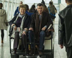 “Philomena” is a definite dark horse to win Best Picture. I cannot see it quite garnering the support it needs, but the duo of Steve Coogan and Judi Dench provide great performances with Dench portraying the title character of Philomena Lee.  She, along with Coogan, go on a journey to find her long lost son whom she had not seen since he was taken away for adoption in the U.S. when he was only months old.  The story has some twists and turns and kept me guessing as to the whereabouts of her son.  There is a great combination of moments that will make you teary-eyed and scenes that will have you laughing out loud that really cements the movie as being one of the best of the year.  Dench is nominated for Best Actress and has a decent shot at the victory with her endearing performance.  — Film reviewed by Brendan Cross