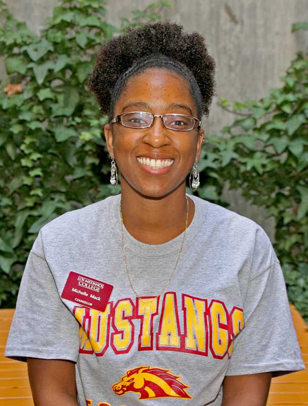 Michelle Mack was hired this fall to focus on counseling athletes.