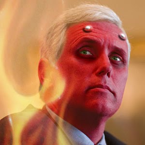 Pence is the flipside of a bad coin