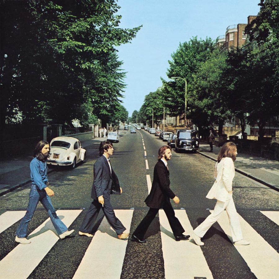 Official album art for “Abbey Road,” released 1969.