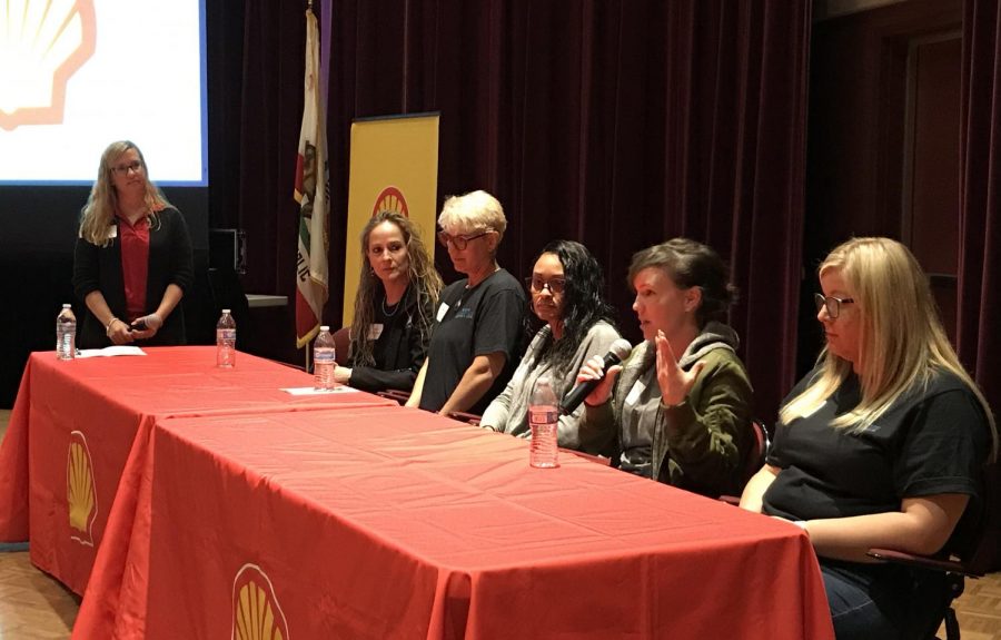Shell employees empower women and talk about their jobs to inspire more women going into STEM fields.