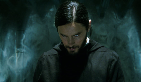 Jared Leto as the title character in Morbius (2022).