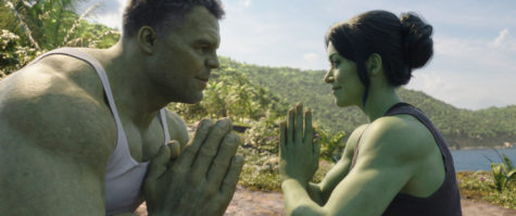 Mark Ruffalo as Smart Hulk/Bruce Banner and Tatiana Maslany as Jennifer Jen Walters/She-Hulk.