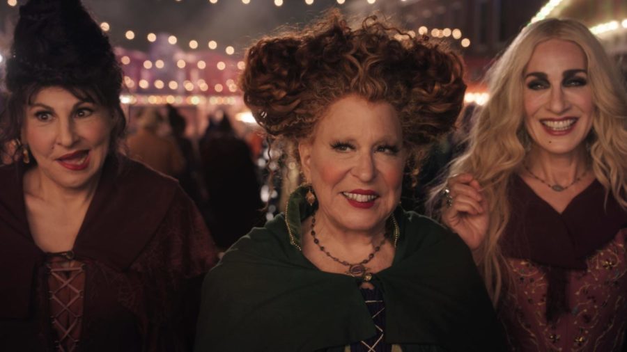 Kathy Najimy (left), Bette Midler and Sarah Jessica Parker make a return to this cult classic film.