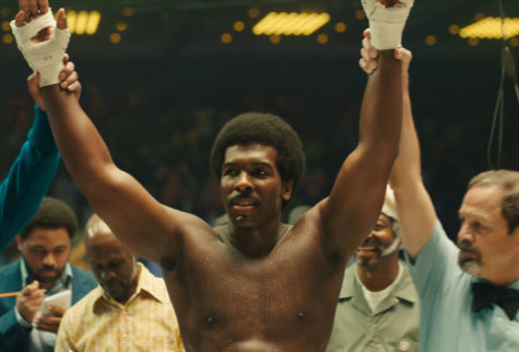 Khris Davis stars as George Foreman in BIG GEORGE FOREMAN: THE MIRACULOUS STORY OF THE ONCE AND FUTURE HEAVYWEIGHT CHAMPION OF THE WORLD.