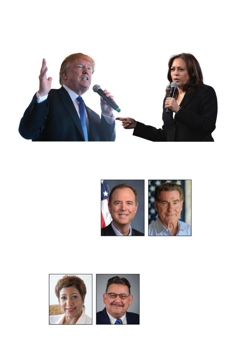 College board: Ward 5 candidates, Debra Vinson (left) and Fernando Sandoval (right).