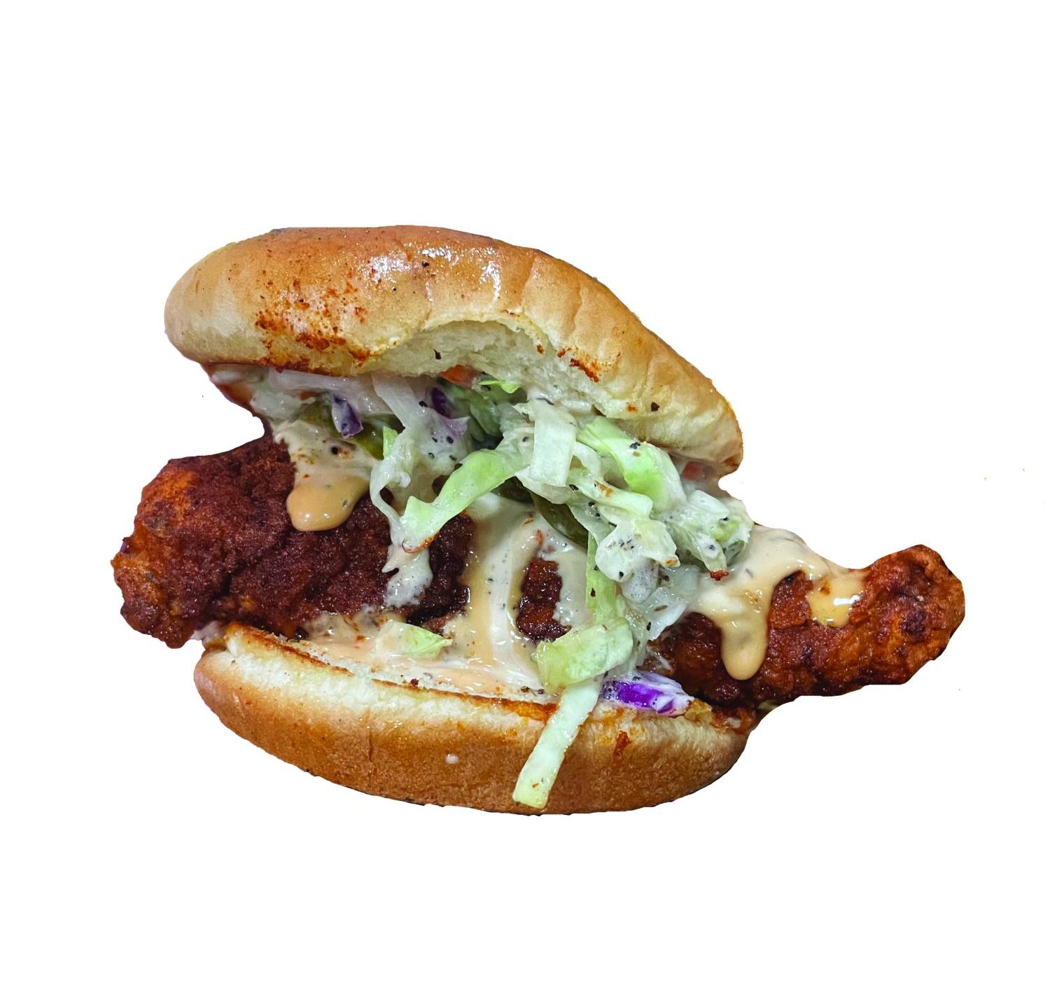 Angry Chickz's Hot Chicken Slider