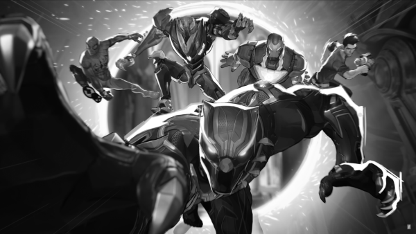 Screenshot from trailer of the third person hero shooter game "MArvel Rivals" which released Dc. 5 last year.