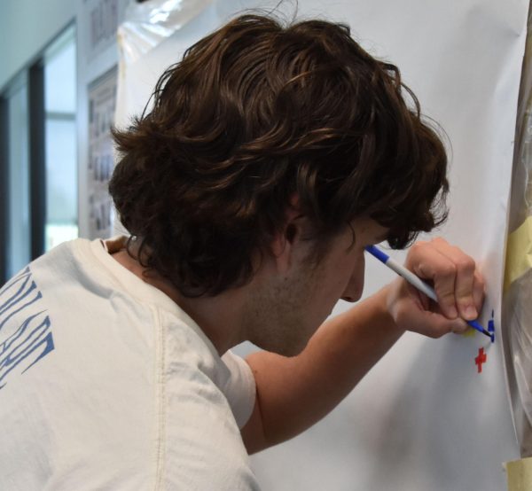Mylia Brooks • Experience
Student participates in MESA mural that is set to be presented in the Student Union on May 2.