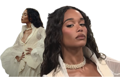Laura Harrier stuns in magical Gap Studio design
