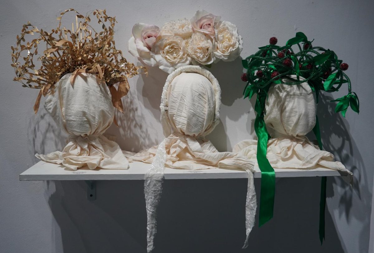From left: "Absolute Goddess", "A Very Proper Lady", "With Cherries on Top" by Star Louis Steers