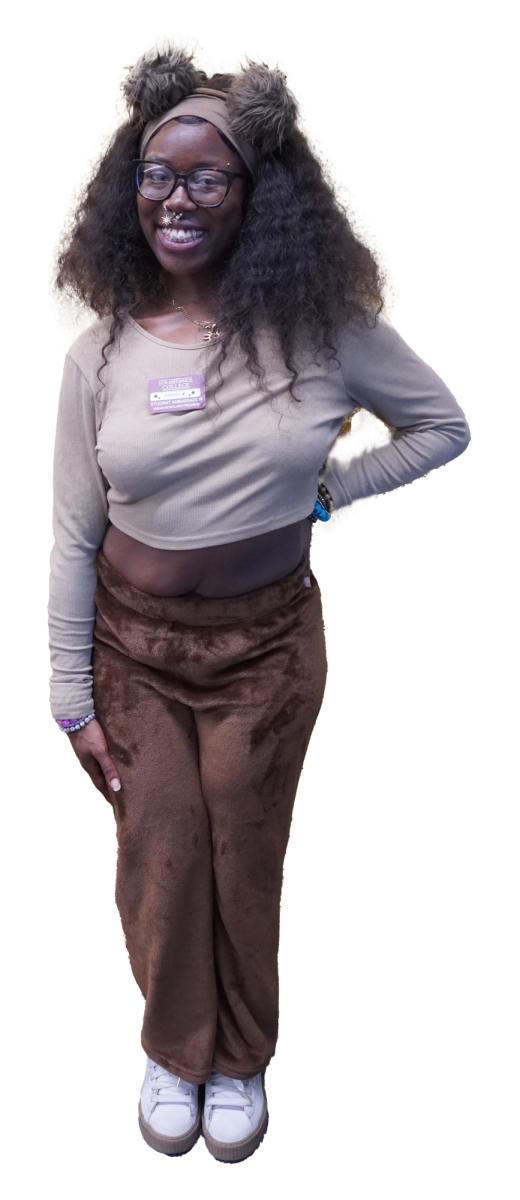 Ami Kamara as a teddy bear
