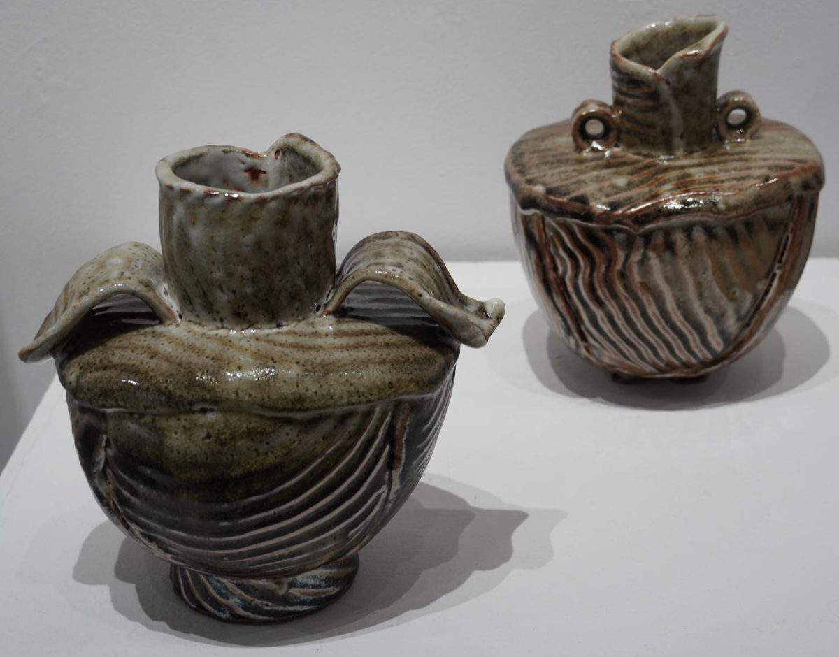 'Reduction Fired Pot I and II'