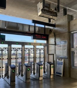 An inside look at the Antioch BART gates, one of the 15 stations that are at risk of closing.
